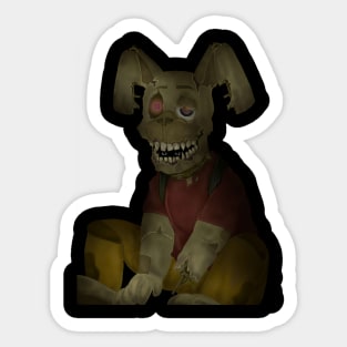 Plush trap chaser Sticker